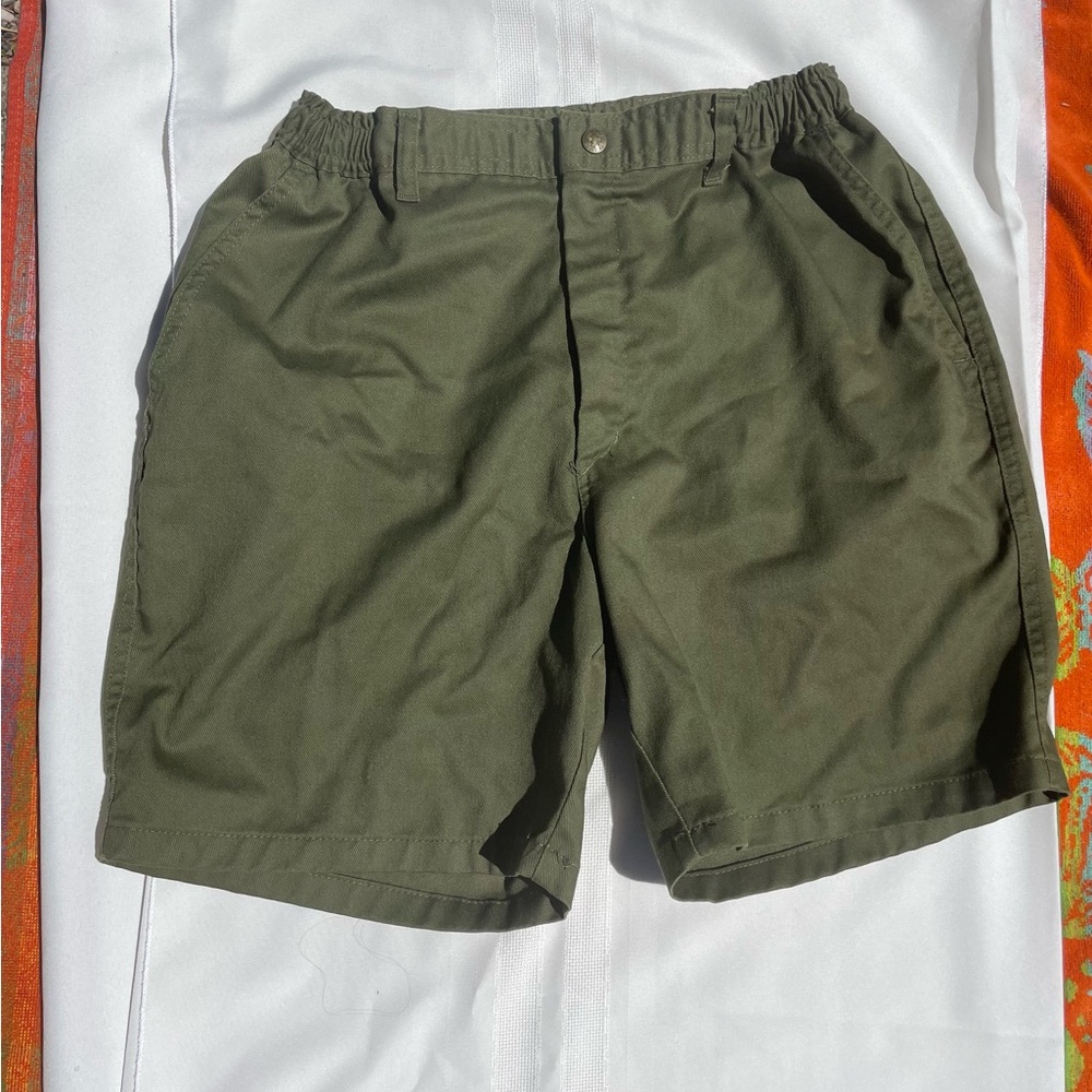 Vintage Green Shorts